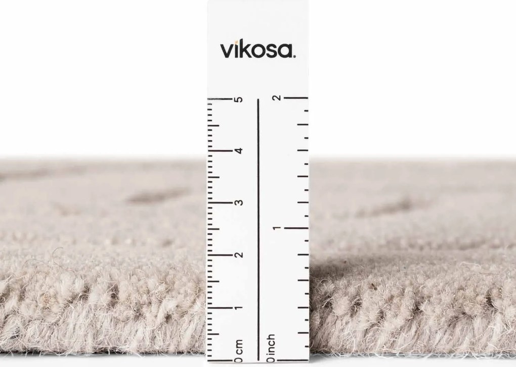 Vikosa, Kusový koberec Vikosa Arcura 106270 Light Grey, 80x150, šedá, obývacia izba