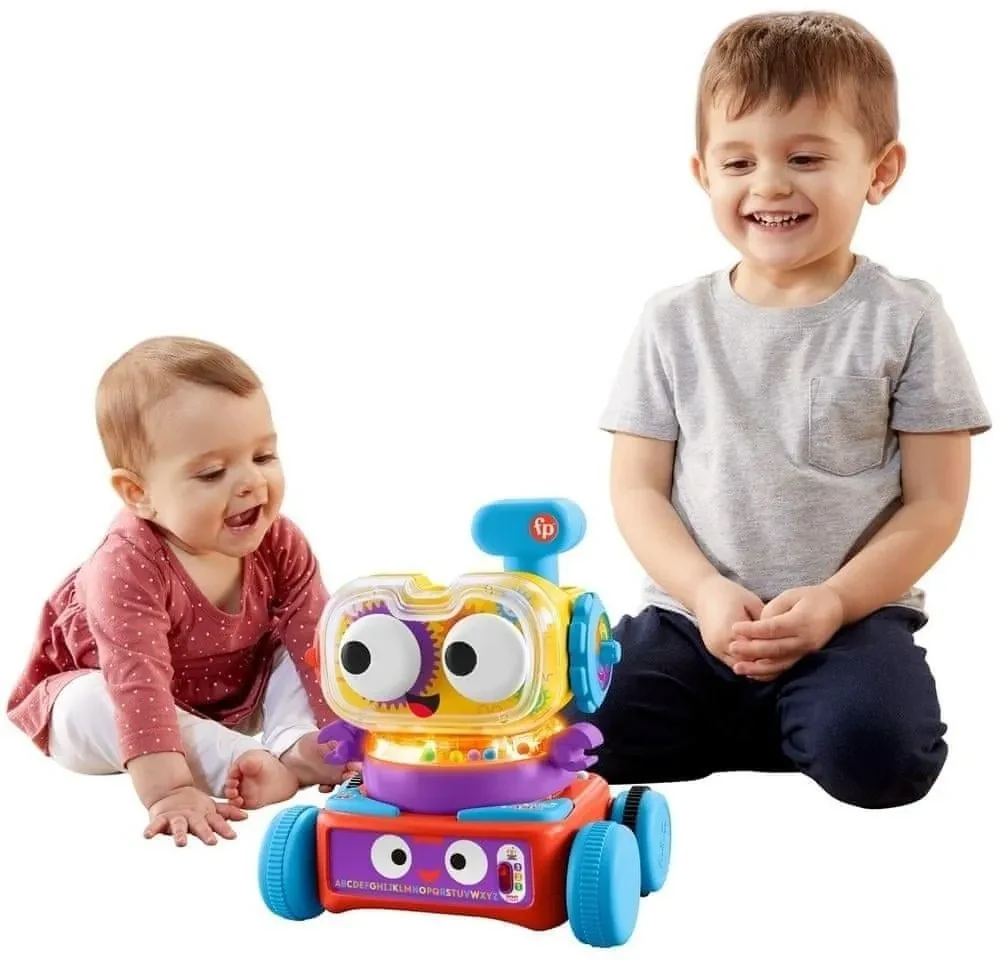 Mattel Fisher Price Hovoriaci robot 4 v 1 HCK44 25HCK44