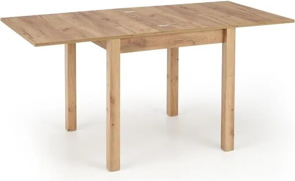 Rozkladací jedálenský stôl 80-160 cm Gampa (dub craft) (pre 4 6 osôb). Vlastná spoľahlivá doprava až k Vám domov. 1049291
