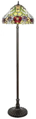 Stojaca lampa Tiffany Rabalux 8088 kolekcia Mirella Ø46*160