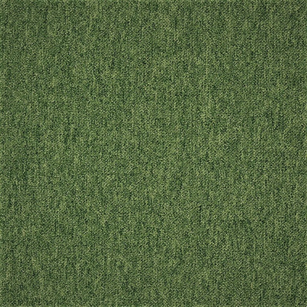Kobercový čtverec Coral 58376-50 zelený - 50x50 cm