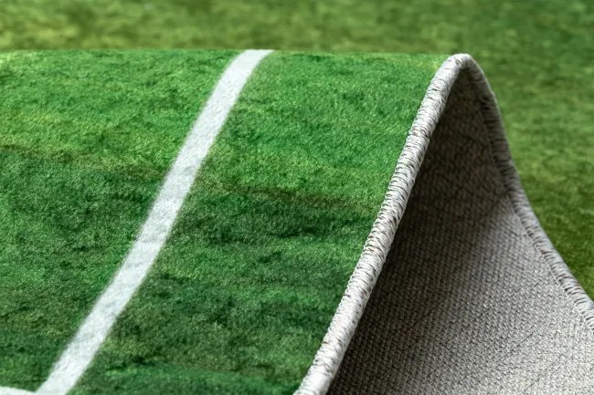 Detský koberec JUNIOR 51307.803 ihrisko / futbal, zelený
