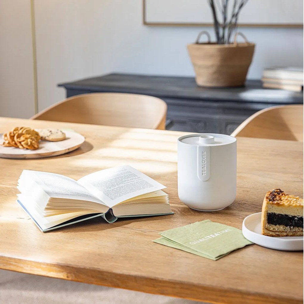 räder Porcelánová dóza s pokrievkou Tea lover