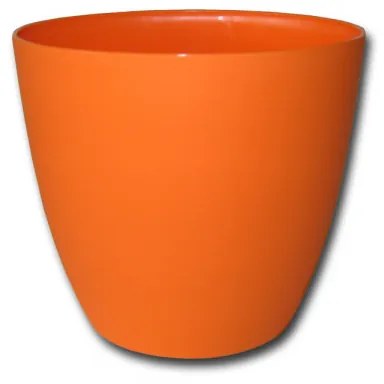 MAKRO - Kvetináč dekoračný ELLA 21 oranžový
