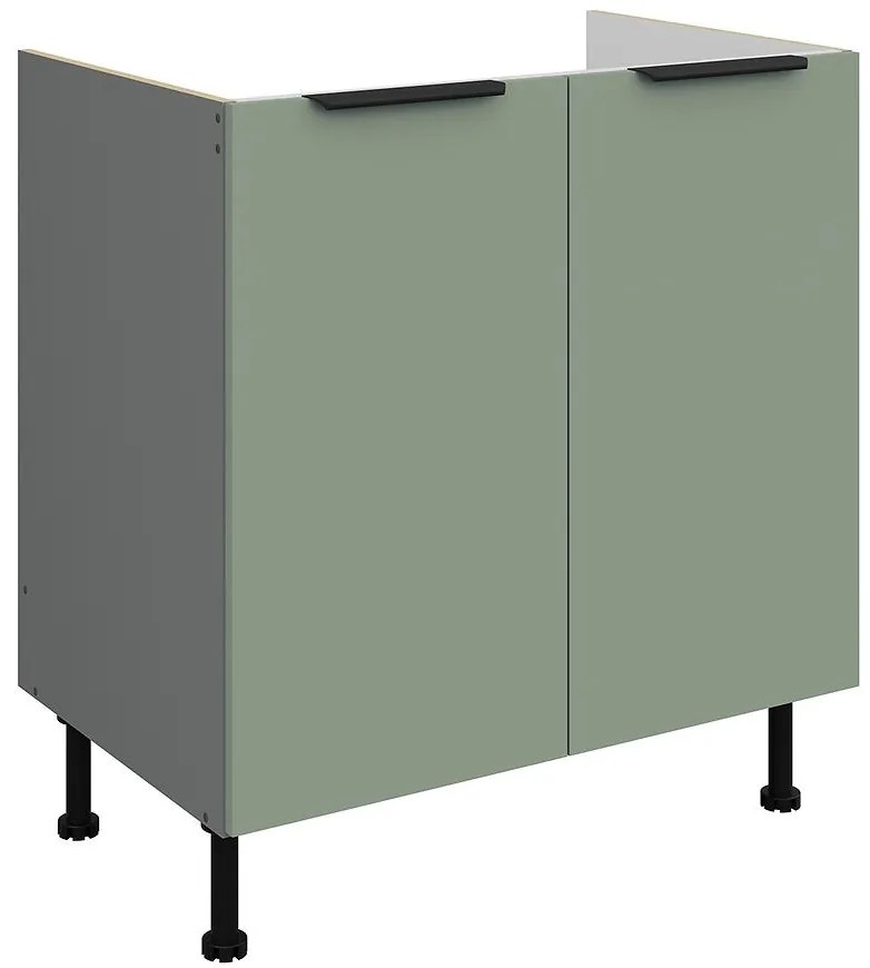 Kuchynská skrinka Aria-Sa/Ant Anti Fingerprint 80zl 2f Bb