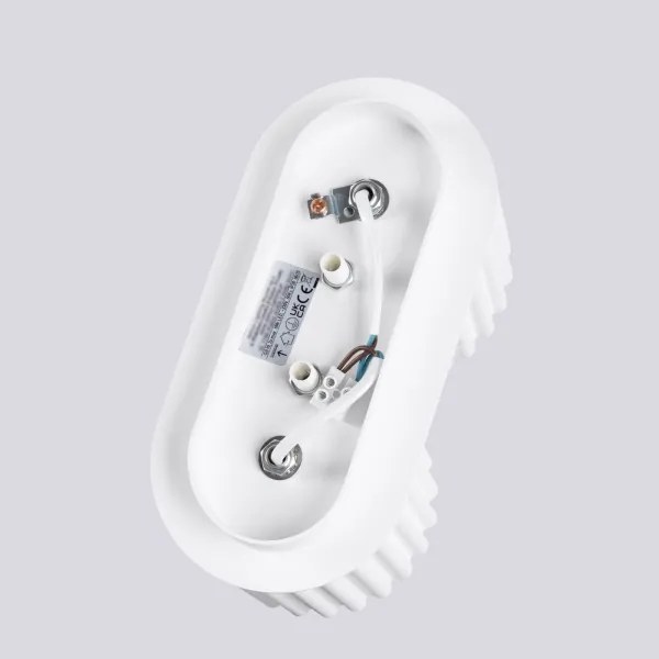 Sollux SL.1780 - Bodové svietidlo AURA 2xGU10/10W/230V biela