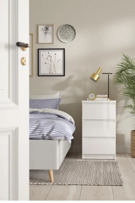 Komoda Simplicitous 237 bielá lesk