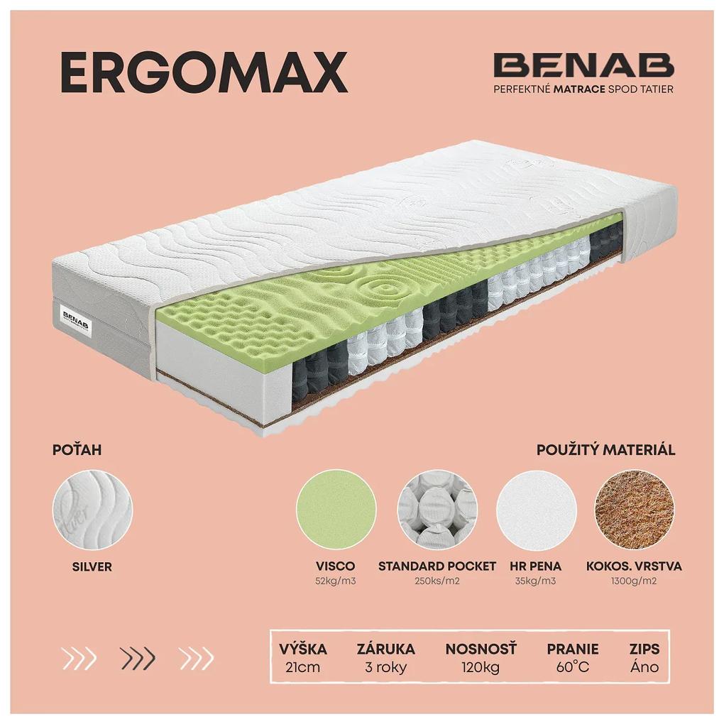 Matrac BENAB ERGOMAX, 90x200 cm,