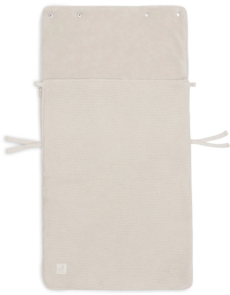 Fusak do autosedačky Basic Knit Oatmeal