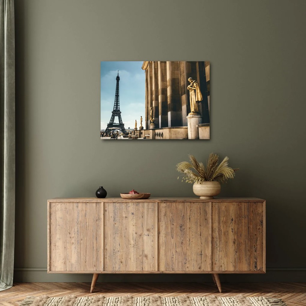 Obraz z Trocaderského námestia, Paríž (70x50 cm)