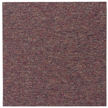 Koberce Breno Kobercový štvorec ARIZONA 390, velikost balení 5 m<sup>2</sup>  (20ks), červená, viacfarebná