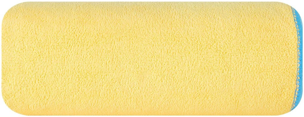 RÝCHLOSCHNÚCA PLÁŽOVÁ OSUŠKA Z MIKROVLÁKNA IGA 80X160 CM ŽLTÁ