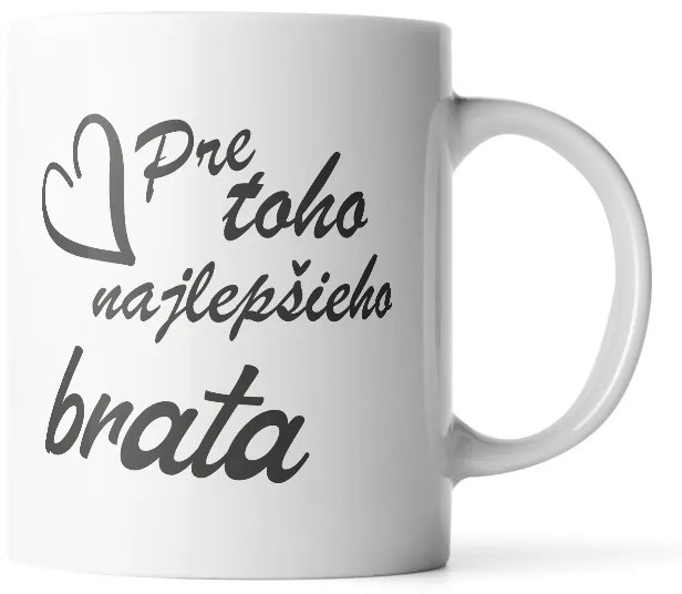 Sablio Hrnek Pro toho nejlepšího bráchu - 200 ml - espresso