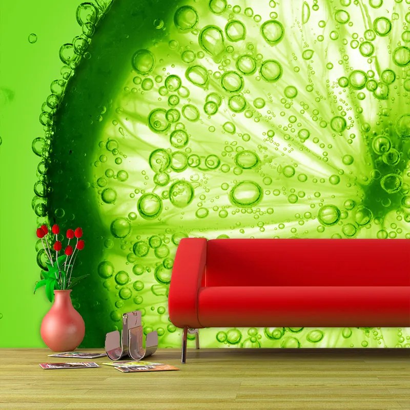 Sablio Tapeta Limetka - 208x125 cm