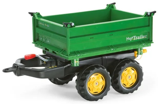 Príves Rolly Toys 122004 dvojnápravový, svetlozelený