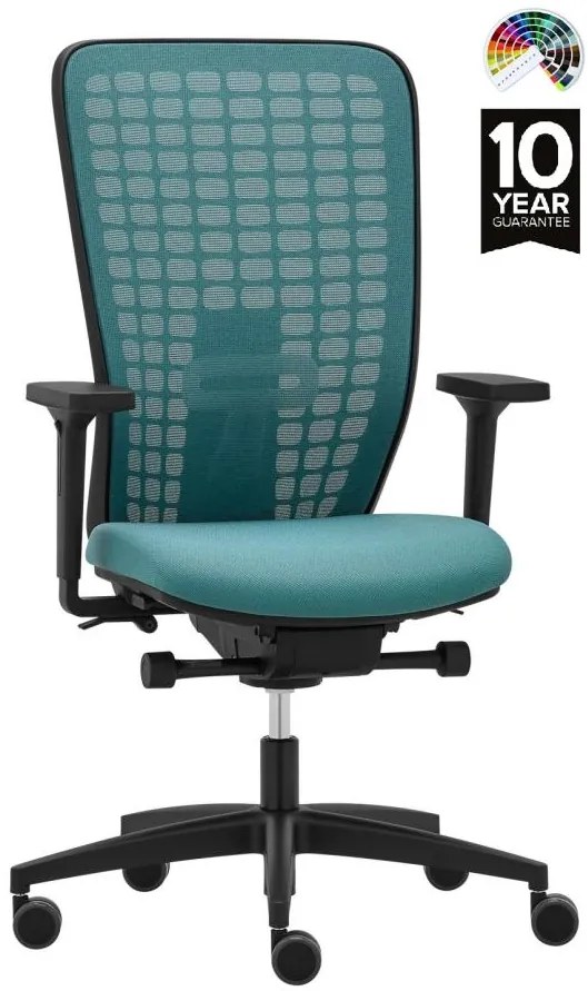 RIM Balančná kancelárska stolička SPACE SP 1522 čalúnenie FLAX BLAZER
