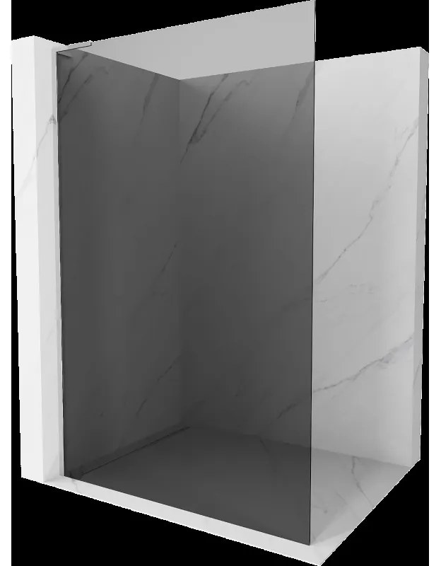 Mexen Kioto L sprchová stena Walk-in 90 x 200 cm, grafit, chróm - 800-090-103-01-40