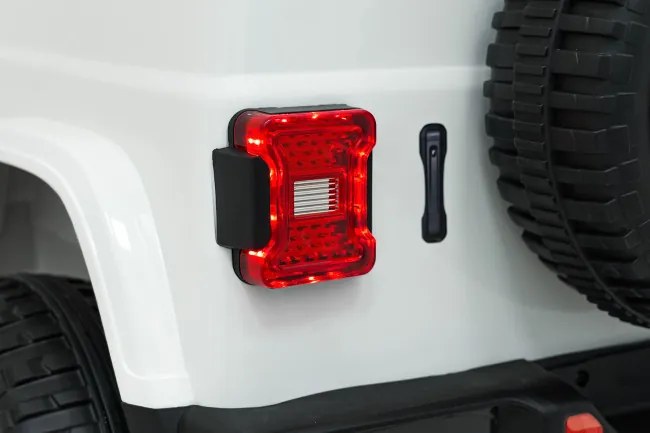 Elektrické autíčko Jeep Wrangler Rubicon LIFT biele