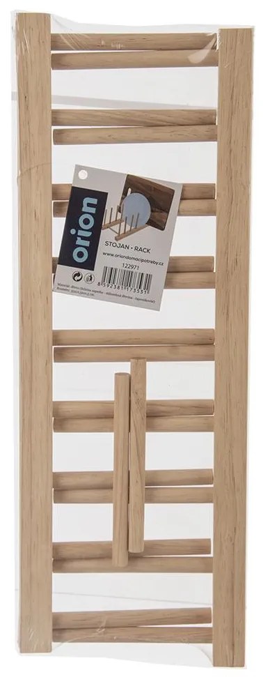 Orion Držiak, stojan na pokrievky, taniere, viečka - 8 pozícií, drevený