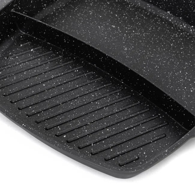 Grilovacia panvica LUCASO čierna 845906