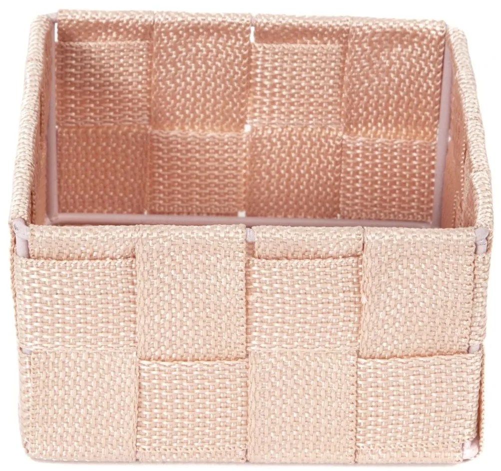 Compactor Úložný organizér do zásuvky TEX S, 12 x 12 x 7 cm, ružová, S