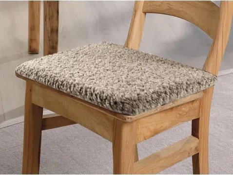 Podsedák na stoličku Teddy 40x40 cm, taupe%