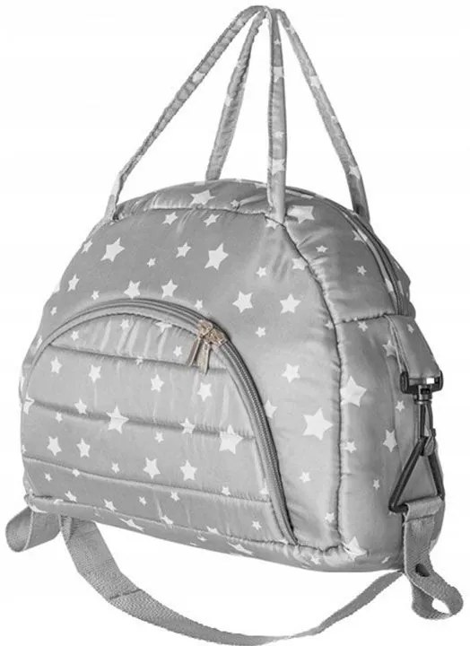 Tutumi Star, taška na kočík s páskom, šedá, NAZ-07616