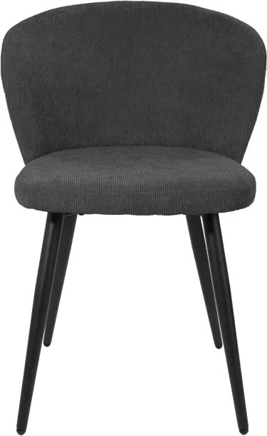 Jedálenská stolička KROSBY antracitová