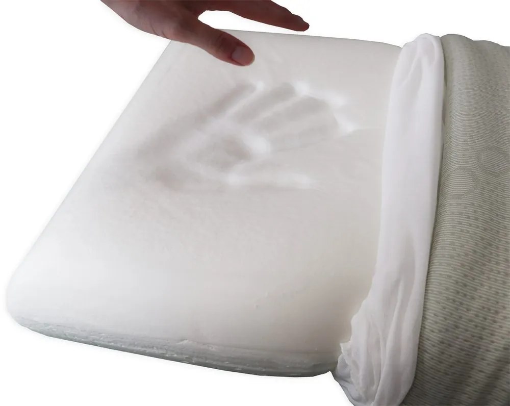 VISCOPUR Anatomický vankúš VISCOPUR® Bamboo MAXI neprofilovaný 40x70 cm