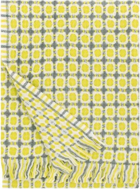 Vlnená deka Corona 130x170, žltá Lapuan Kankurit