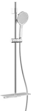 Sprchový set SAT s poličkou biela / chróm SATSSP31