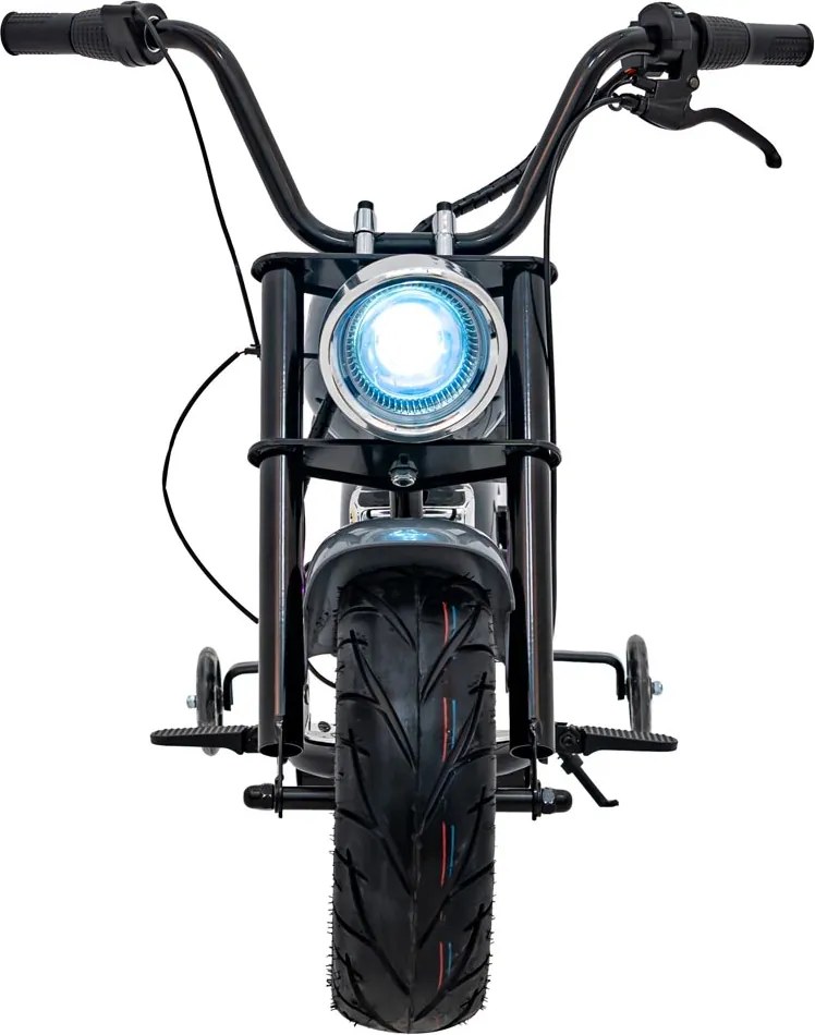 Ramiz Motocykel Chopper Warrior Sivá