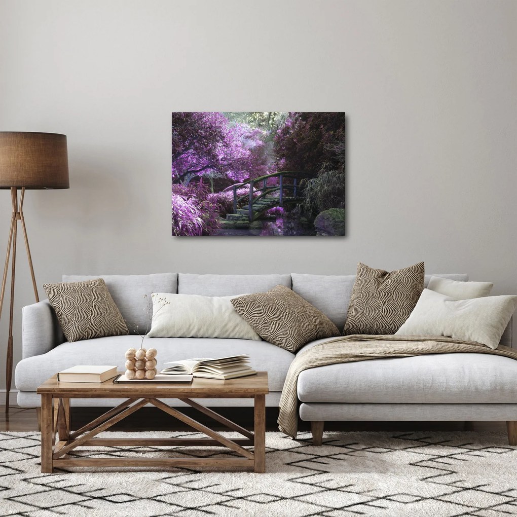 Obraz - Mystická záhrada (70x50 cm)