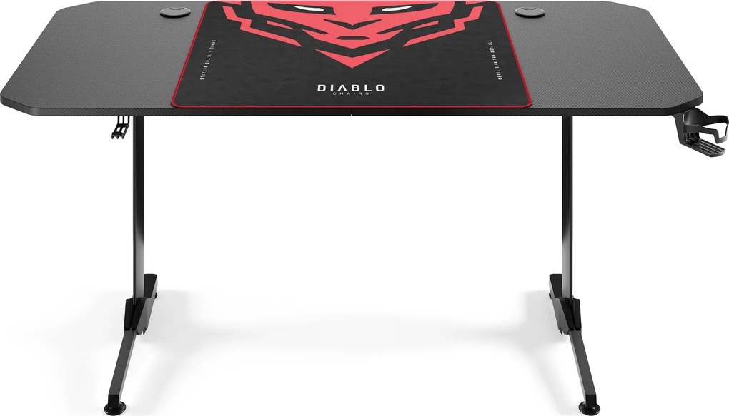 Herný stôl 160 cm čierny: Diablo X-Mate 1600