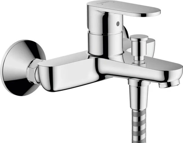 Hansgrohe Vernis Blend, nástenná vaňová batéria s 2 veľkosťami prietoku, chrómová, 71454000