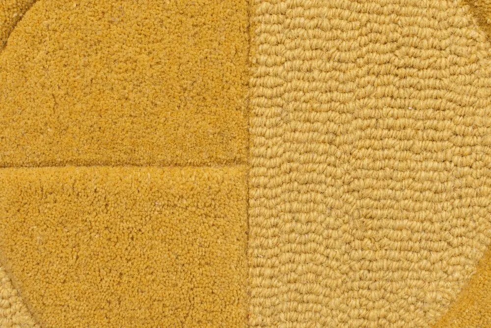 Kusový koberec Moderno Gigi Ochre, 160x230, žltá, chodba / predsieň, Flair Rugs