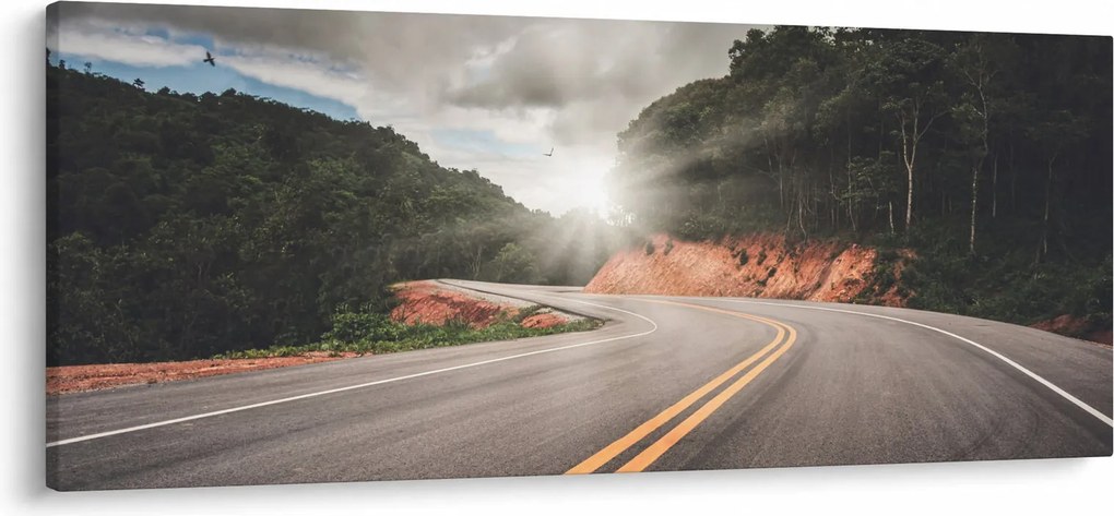 Obraz - Cesta štart (120x50 cm)