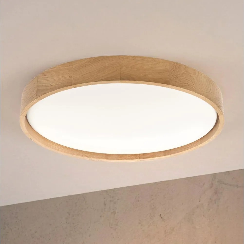 BRILAGI - LED stropné svietidlo MANAROLA PLAIN LED/36W/230V 3000K pr. 48 cm dub
