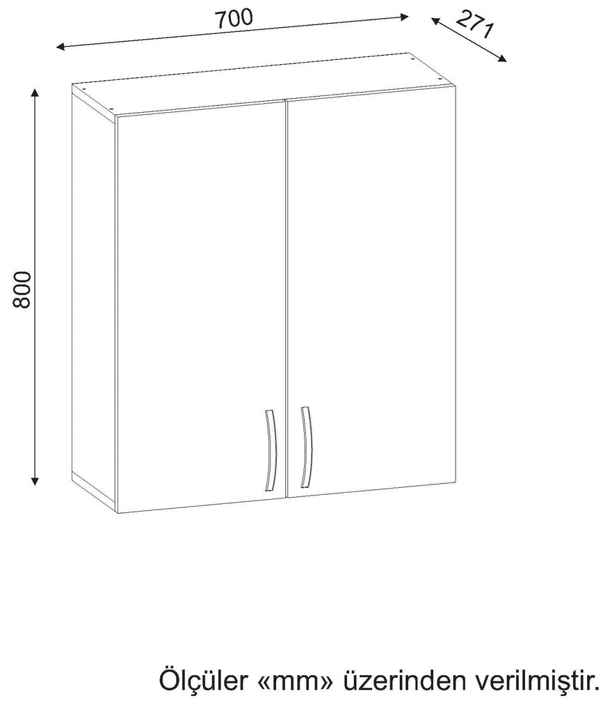 Závesná kúpeľňová skrinka Benita 2 (Biela). Akcia -14%. Vlastná spoľahlivá doprava až k Vám domov. 1071692
