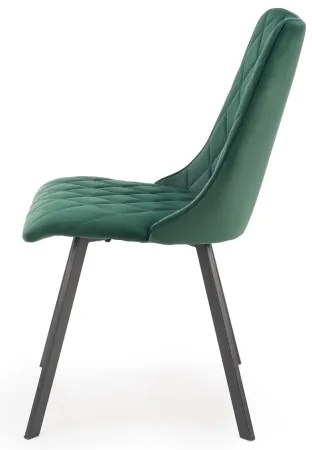 Jedálenská stolička RESTIVO 1 ks tmavozelená