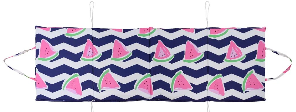 Plážové ležadlo JUICY MELON biele