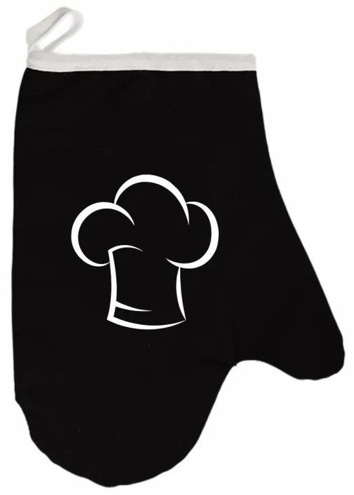 Kuchynská rukavica Chef EMI, čierna