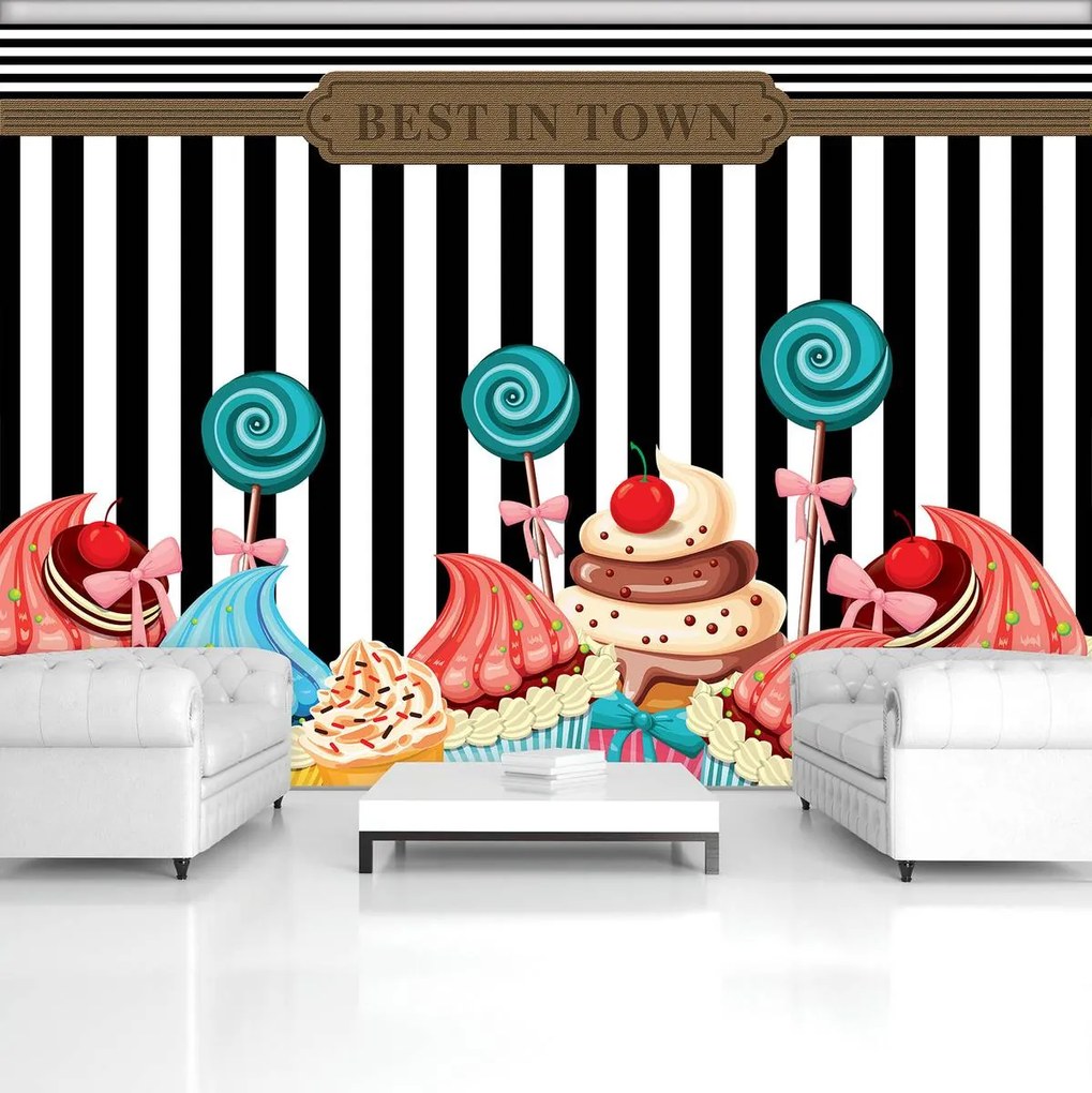 Fototapeta - Cupcake (152,5x104 cm)