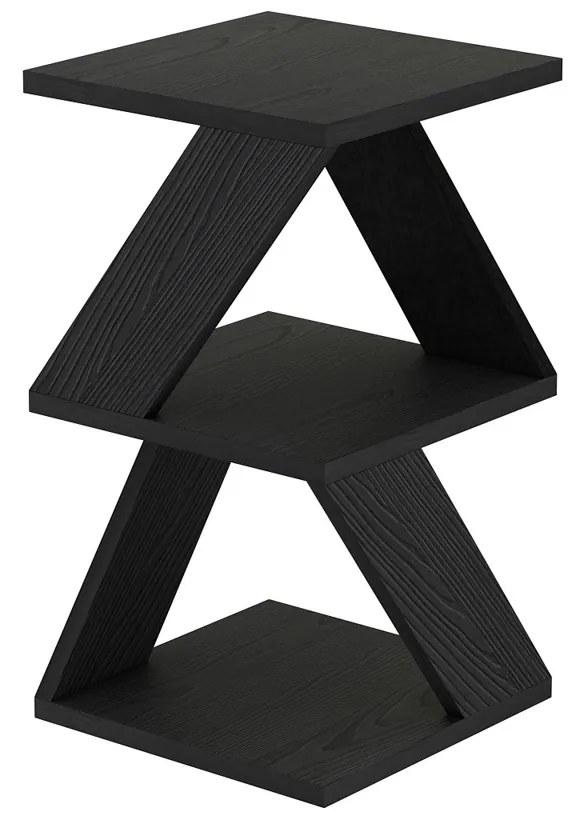 Skladací stôl Albeni Black Drevený