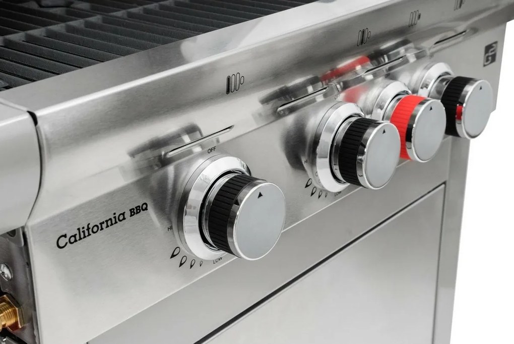 G21 California BBQ Premium line plynový gril 4horáky + regulátor tlaku zdarma