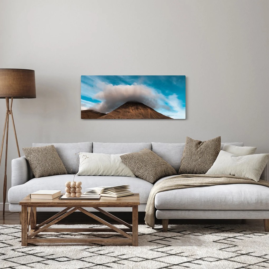 Obraz - Mrak nad vrcholkom (120x50 cm)