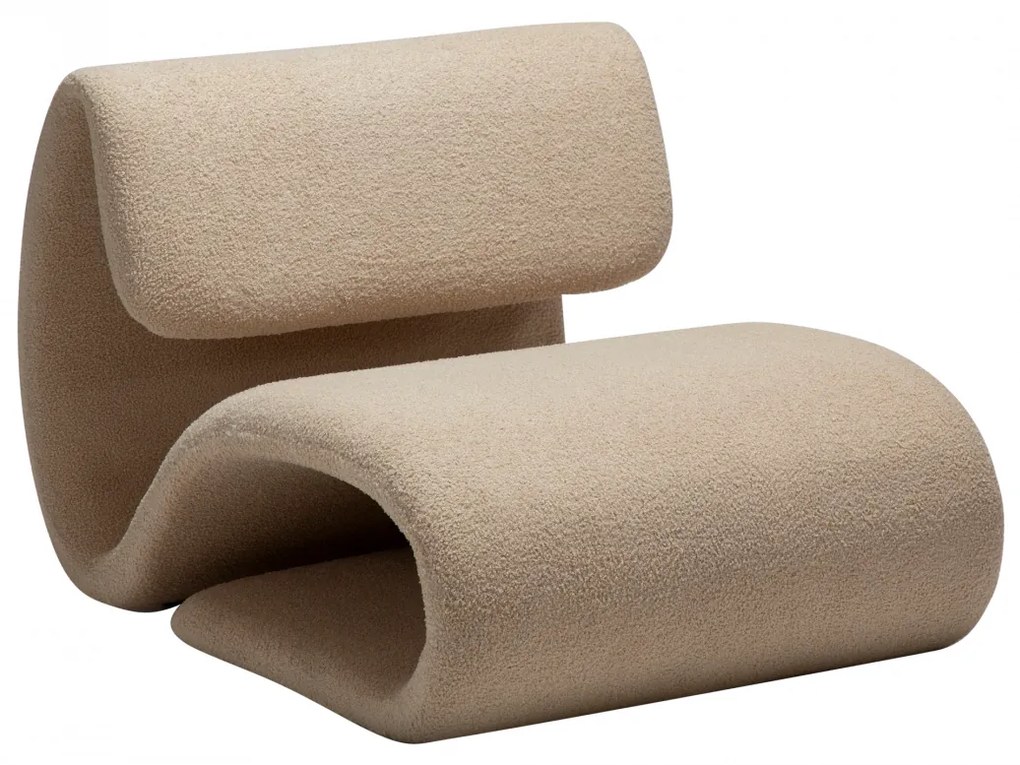 DUBNA ČALÚNENÉ LOUNGE KRESLO pebble grey