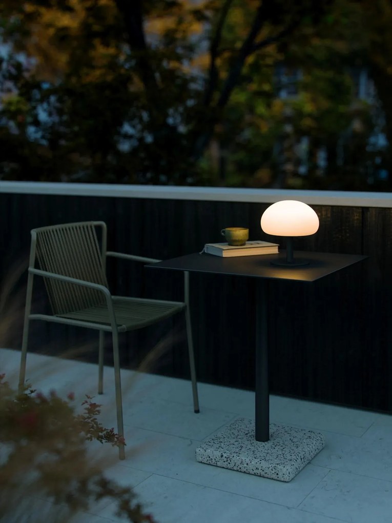 Nordlux Čierna prenosná stolová LED lampa Sponge 20 4,8W 21,5cm 2018135003