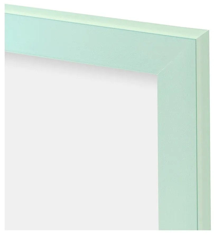Plastový rámček v mentolovozelenej farbe 19x25 cm