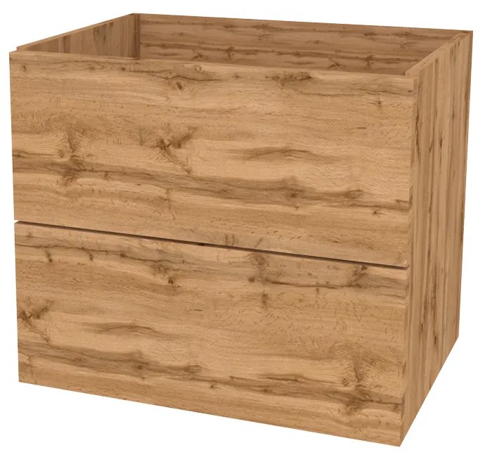 Mereo Ponte, kúpeľňová skrinka 61 cm, Multidecor, Dub Wotan, MER-CN290SDWOT